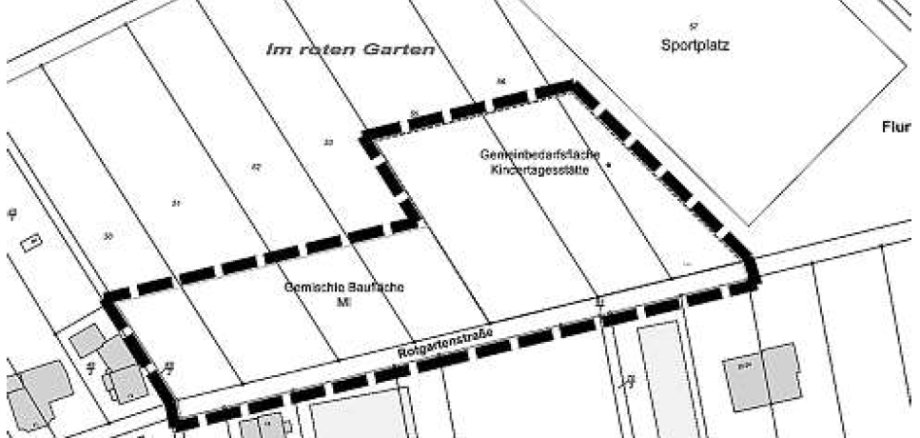 Lageplan und räumlicher Geltungsbereich